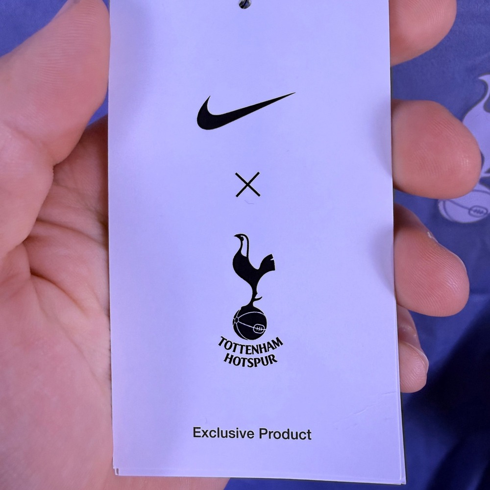Nike Tottenham Hotspur Soccer Training Top Mens L Purple Storm-FIT getir - Picture 4 of 11